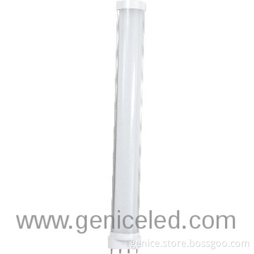 Factory price 2G11 4 pins LED tube,internal/external driver 2G11 tube